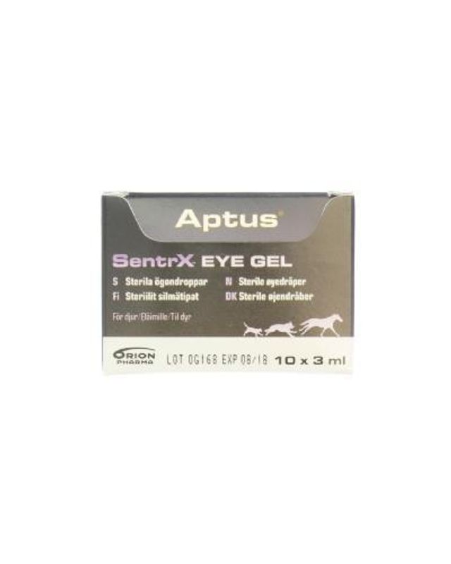 Aptus Sentrx Vet Eye Gel (0,8 %)., 10 x 3 ml