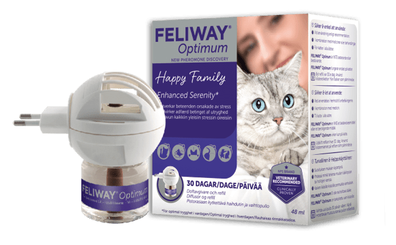 Feliway Optimum Diffuser Katt, 48 ml