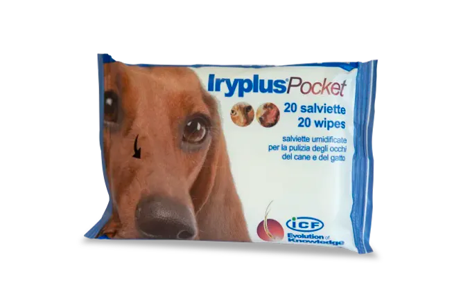 Hovedbilde Iryplus Øyevask Wipes til Dyr, 1x20 stk