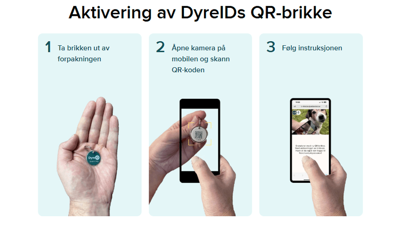 DyreIDs QR-brikke